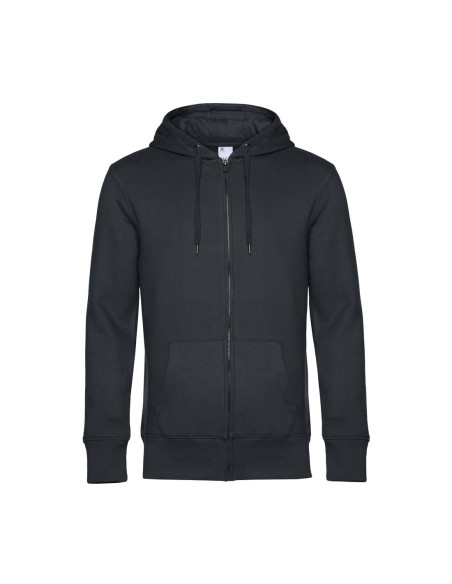 Sweat capuche zip homme personnalisable en coton 280g "LUNGY" | SIP19