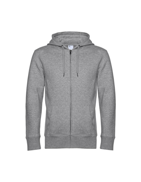 Sweat capuche zip homme personnalisable en coton 280g "LUNGY" | SIP19