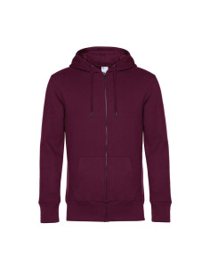 Sweat capuche zip homme personnalisable en coton 280g "LUNGY" | SIP19