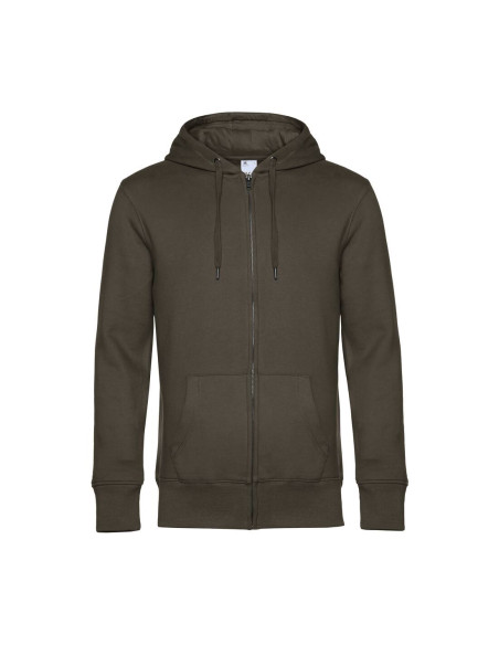 Sweat capuche zip homme personnalisable en coton 280g "LUNGY" | SIP19