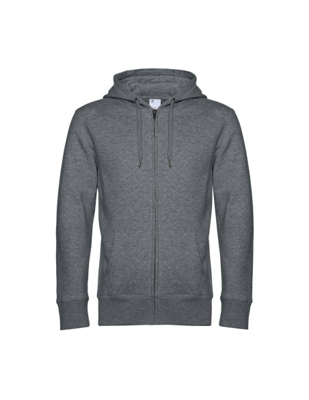 Sweat capuche zip homme personnalisable en coton 280g "LUNGY" | SIP19
