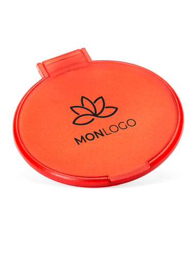 MIROIR ROND PERSONNALISABLE ET PLIABLE "GLAZE"