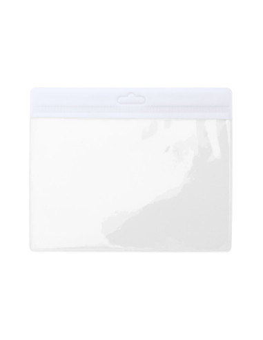 PORTE BADGE PERFORÉ PVC IMPRIMABLE "BASH"