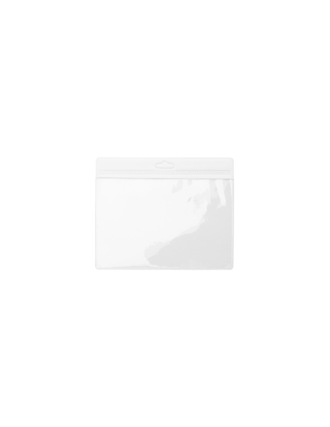 Porte badge perforé en PVC imprimable "BASH" | SIP19