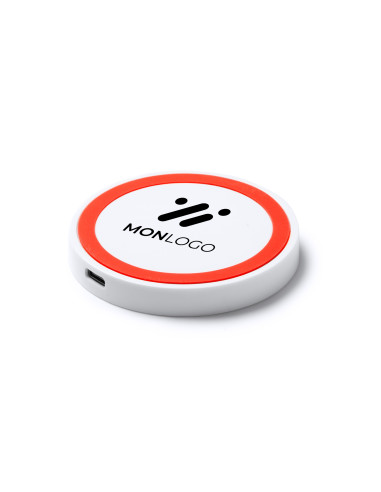CHARGEUR À INDUCTION PERSONNALISABLE 5W "LANDER"