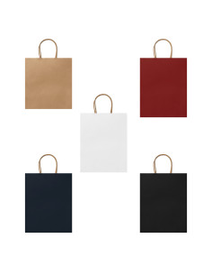 Sac papier kraft personnalisable "ROBLE" 32x40x12 cm | SIP19