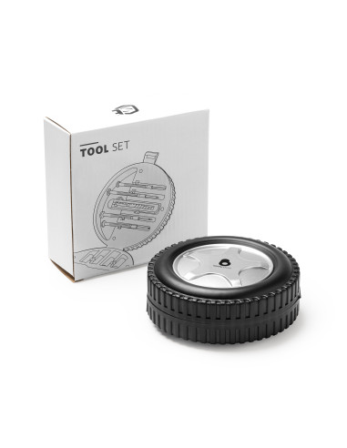 SET DE 20 OUTILS PERSONNALISABLE EN FORME DE ROUE "TURNER"