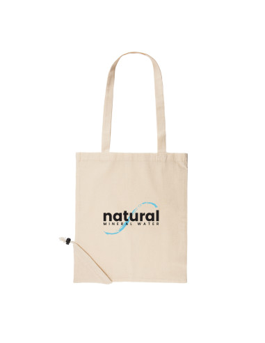TOTE BAG PLIABLE COTON IMPRIMABLE 105G "PLIANT DUNE" 37x41cm