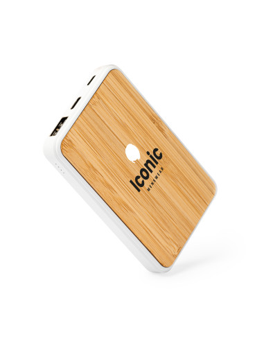 POWERBANK PERSONNALISABLE BAMBOU 5000 MAH "ROSSUM"