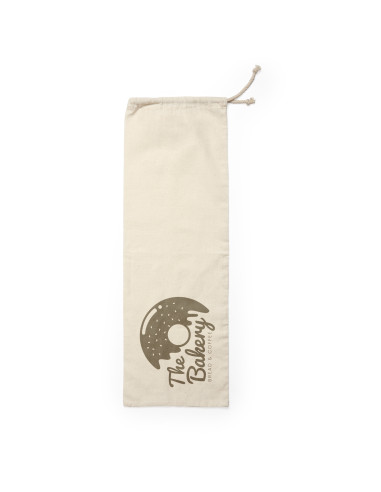 SAC À PAIN EN COTON PERSONNALISABLE 105G "BAGUETTE"