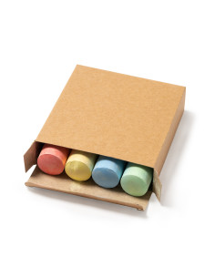 Set de craies XL personnalisable avec boîte recyclée "YAMBI" | SIP19 2