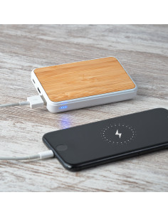 Powerbank personnalisable bambou 5000 mAh "ROSSUM"| SIP19