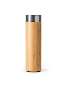 Bouteille isotherme  personnalisée en bambou 500 ml "KINATA" | SIP19