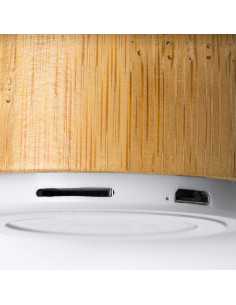 Enceinte bluetooth personnalisée en bambou 3W "HARDWELL" | SIP19