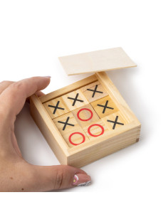 Jeu de société morpion en bois personnalisable "TRIWA" | SIP19
