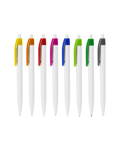 Stylo bille personnalisé avec clip coloré en ABS "HINDRES" | SIP19