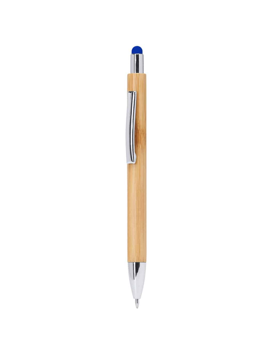 Stylo bille tactile personnalisé en bambou "PAMPA" | SIP19