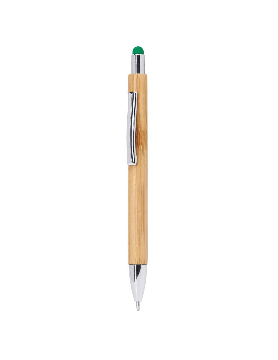 Stylo bille tactile personnalisé en bambou "PAMPA" | SIP19