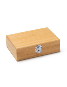Coffret sommelier écologique bambou personnalisable "TINTOS" | SIP19