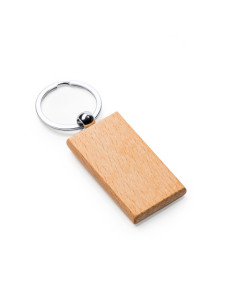 Porte-clés personnalisé en bois "SILA" | SIP19