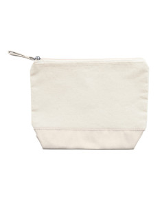 Trousse de toilette en coton personnalisable "DOEL" 280G | SIP19