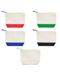 Trousse de toilette en coton personnalisable "DOEL" 280G | SIP19