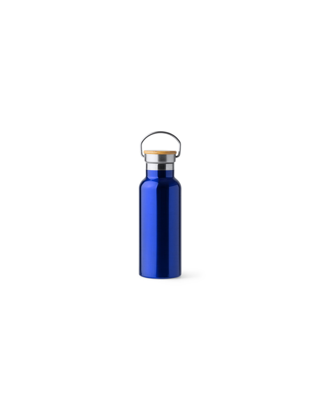 Thermos personnalisable en acier et bambou "TISET" de 500 ml | SIP19