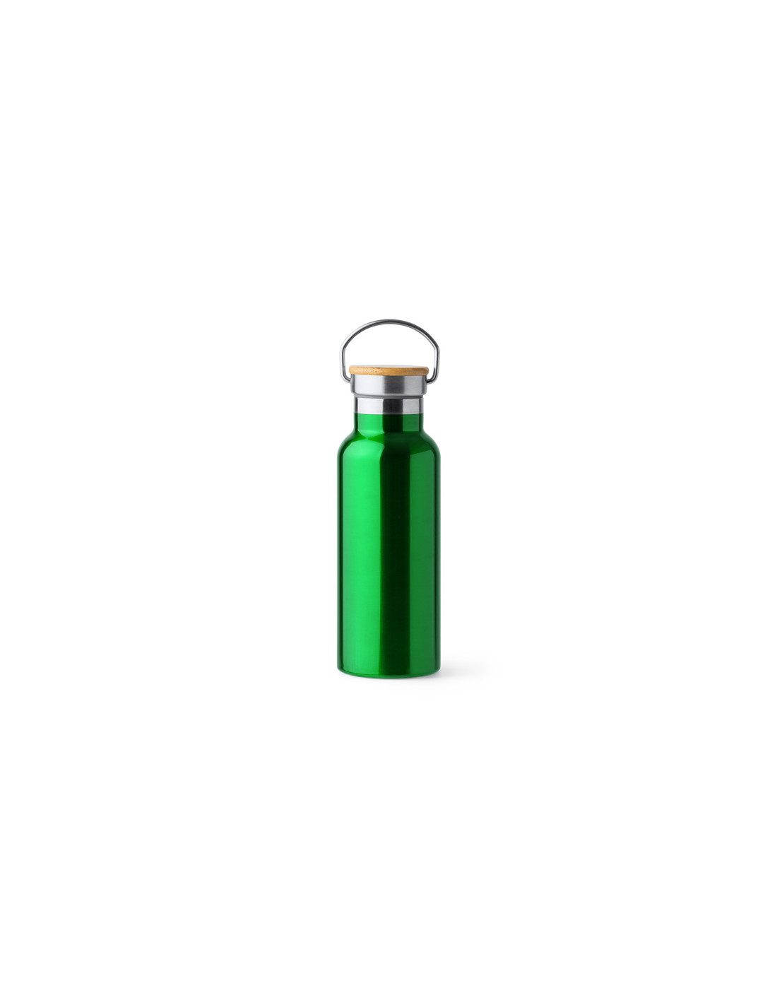 Thermos personnalisable en acier et bambou "TISET" de 500 ml | SIP19