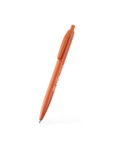 STYLO BILLE PERSONNALISÉ EN PAILLE DE BLÉ "KAMUT"