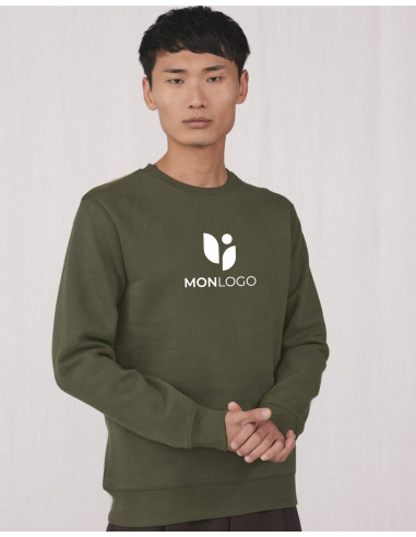 SWEAT HOMME COL ROND PERSONNALISÉ EN COTON 280G "SEVIC"