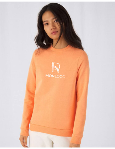 SWEAT FEMME COL ROND PERSONNALISÉ EN FRENCH TERRY 280G "VERSE"