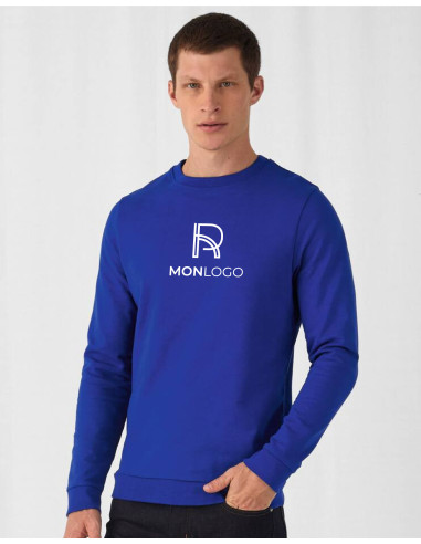 SWEAT HOMME COL ROND PERSONNALISÉ EN FRENCH TERRY 280G "VERSE"