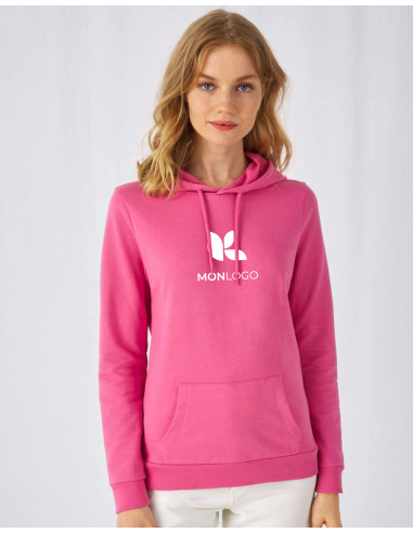 SWEAT FEMME À CAPUCHE PERSONNALISÉ FRENCH TERRY 280G "MOLER"