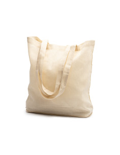 Tote-bag pliable personnalisable en coton et jute 110G "RAKU" | SIP19