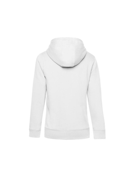 Sweat femme personnalisable à capuche zip en coton 280g "LUNGY" | SIP19