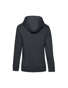 Sweat femme personnalisable à capuche zip en coton 280g "LUNGY" | SIP19