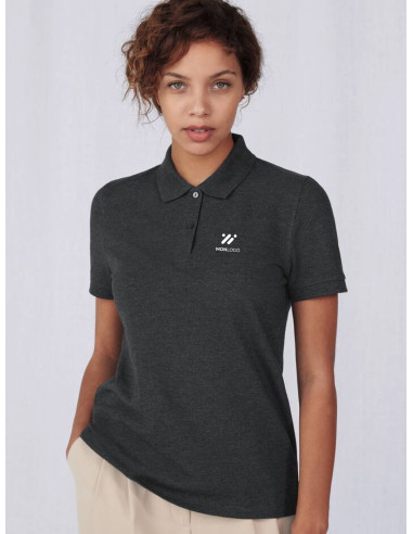 POLO FEMME MANCHES COURTES PERSONNALISÉ EN COTON 210G "FOGIO"