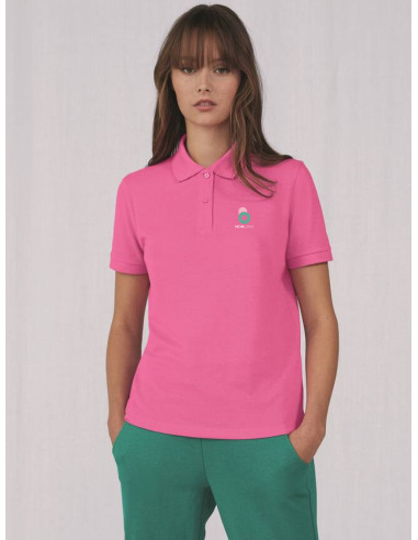 POLO FEMME PERSONNALISABLE EN POLYESTER RECYCLÉ 180G "PANIK"