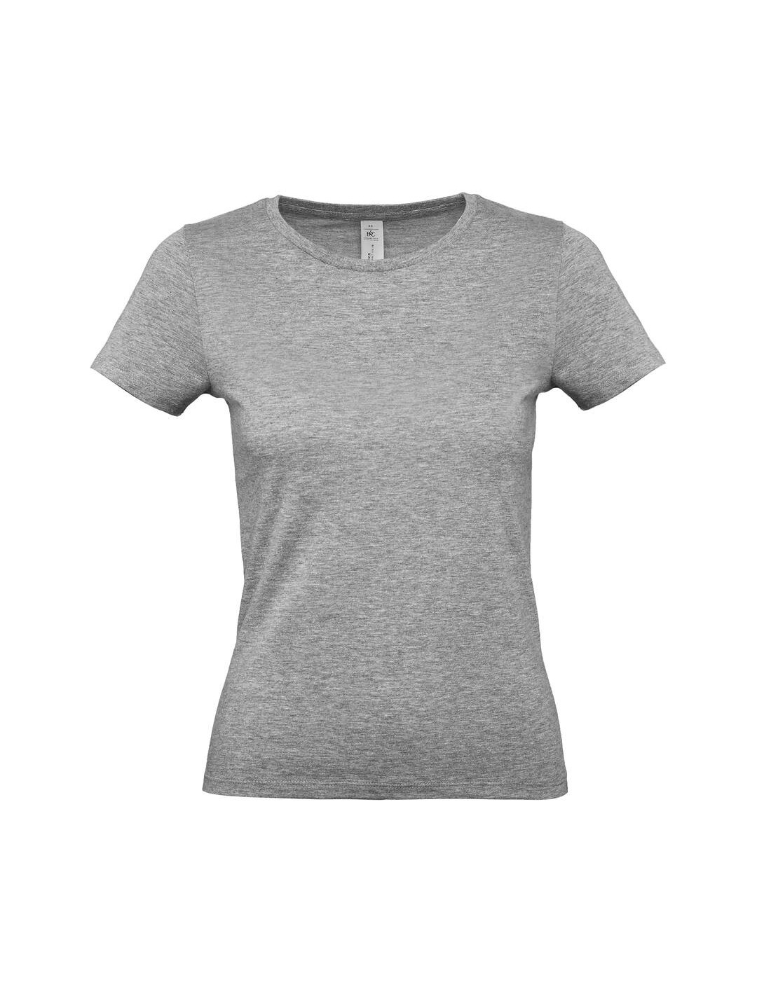 T-shirt personnalisable en coton femme - Col rond "TOXAN" | SIP19