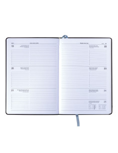 Agenda hebdomadaire personnalisé A5 en PU "AMBLA" | SIP19