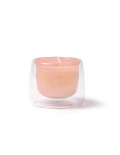 Bougie personnalisée, à base de cire végétale parfum vanille | SIP19