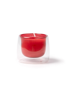 Bougie personnalisée, à base de cire végétale parfum vanille | SIP19
