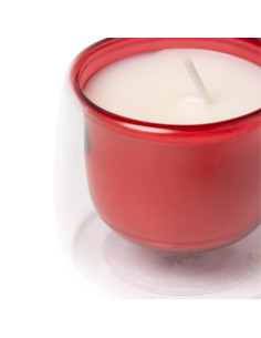 Bougie personnalisée, à base de cire végétale parfum vanille | SIP19