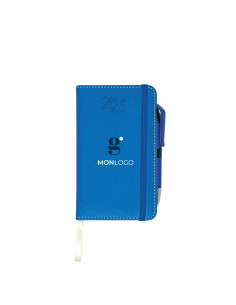 PACK AGENDA HEBDOMADAIRE 2025 + STYLO PERSONNALISÉS EN QUADRI