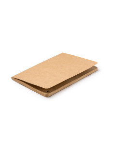 Carnet personnalisé en papier recyclé format A5 "BORGES" | SIP19