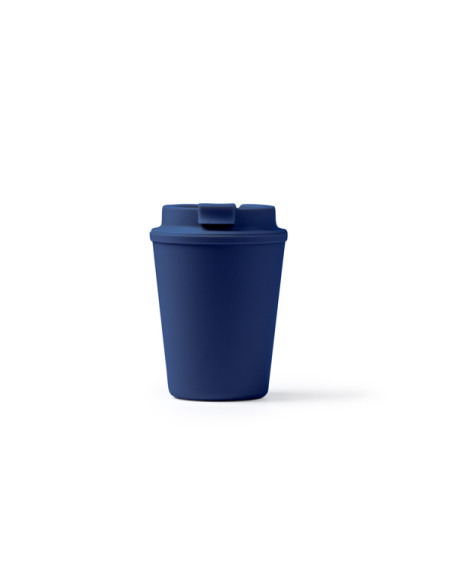 Mug personnalisé avec couvercle en PP  "OKLAN" | SIP19