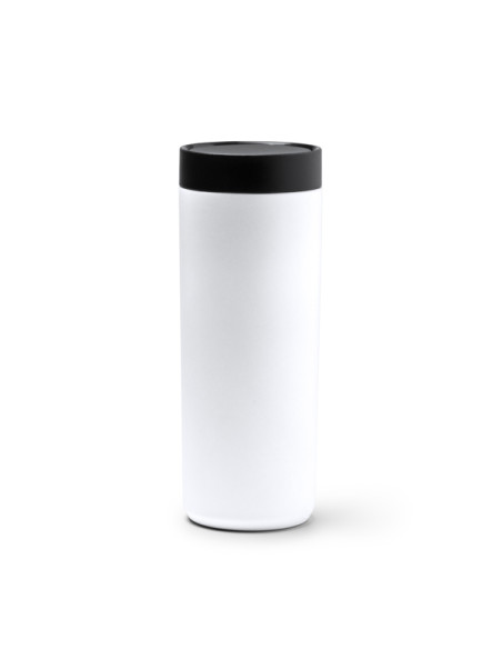 Mug isotherme personnalisé en acier inoxydable  "CLARKE" | SIP19
