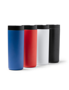 Mug isotherme personnalisé en acier inoxydable  "CLARKE" | SIP19