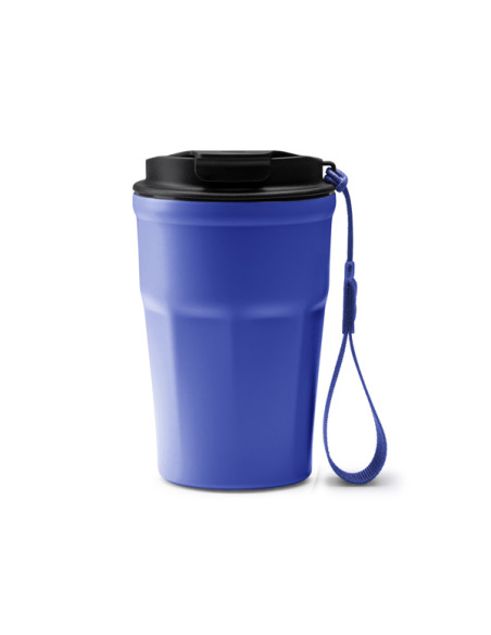 Mug isotherme publicitaire en acier inox et céramique "KEURY" | SIP19