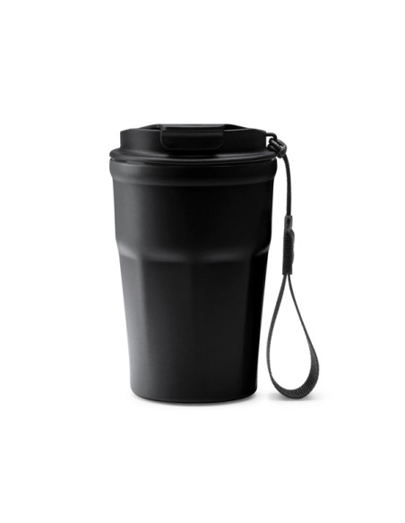 Mug isotherme publicitaire en acier inox et céramique "KEURY" | SIP19